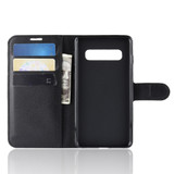 PU Leather Wallet Kickstand Flip Protective Case For Samsung Galaxy S10 6.1 Inch