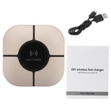 Fast Qi Wireless Charger Thin Charging Pad For iPhone 8/8P for iPhone X for Samsung S8