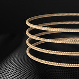 FLOVEME 2A Type C LED Magnetic Braided Fast Charging Phone Data Cable 1m For Oneplus 5t Xiaomi 6 Mi A1 S9 S9+