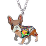 Pug Dog Pendant Necklace