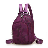 Waterproof Nylon Women Chest Bags Casual Messenger Bags Travel Shoulder Bags