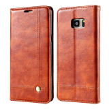 Leather Case For iPhone 6 Plus 6s 7 Plus Wallet Cover Luxury Brown Flip case