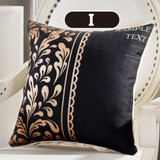 45cm x 45cm - Butterfly Vintage Black Brown Pillow Cushion Cover for Home Decor 51402