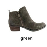 Short Boots Women 2020 Winter Fashion British Short Ankle Boots Zipper Square Heel Warm Non-slip Boots Shoes For Ladies