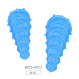 6/12PCS Reusable Fresh Keeping Seal Covers Compression Universal Silicone Stretch Lids Kitchen Accessories Use For Kitchen Food 6/12PCS Reusable Fresh Keeping Seal Covers Compression Universal Silicone Stretch Lids Kitchen Accessories Use For Kitchen Food