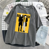 Funny Japan Anime Banana Fish T Shirt Men Manga Unisex Streetwear T-shirt Casual Short Sleeve Tshirt Homme Hip Hop Top Tees Male
