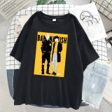 Funny Japan Anime Banana Fish T Shirt Men Manga Unisex Streetwear T-shirt Casual Short Sleeve Tshirt Homme Hip Hop Top Tees Male