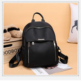2019 New Fashion Women’s Oxford Cloth Backpack Anti-Theft Rucksack School Hot Sale Shoulder Bag Black Red