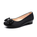 Women Flats Ballet Shoes Women Flats Office Work Shoes Oversize Boat Shoes Cloth Sweet Loafers Women's Pregnant Flats Shoes