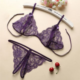 Sexy Teddy Lingerie Porn Women Transparent Lace Babydoll Erotic Underwear Set Temptation Open Bra Crotch Baby Doll Sexy Costumes