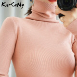 Women's Sweater Winter Clothes Women 2020 Black Turtleneck Sweaters Winter Warm Turtlenecks For Women Pullover Sweater Autumn