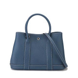 LOMANTINA 100% Genuine Cowhide  Leather Luxury Handbag High Quality Designer Garden Party Tote Bag Women Famous Brand Tote