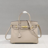 LOMANTINA 100% Genuine Cowhide  Leather Luxury Handbag High Quality Designer Garden Party Tote Bag Women Famous Brand Tote