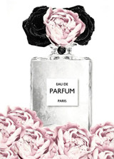 Abstract Pink Woman Perfume Lips, Leaves And Trunks, Nordic Canvas Posters, Decorative Paintings, Modern Life Murals