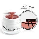 50ml hard jelly builder nail extension gel nail art french nail DIY gum Venalisa poly nail gel clear natural color fibreglass