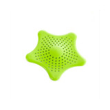 Shower Drain Silicone Kichen Sink Drain Hair Stopper Catcher Filter Bathroom Accessories Bathtub Strainer Sewer Outfall Filter