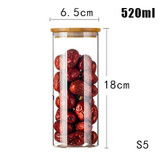 Mason Candy Jar For Spices Glass Transparent Container Glass Jars With Lids Cookie Jar Kitchen Jars And Lids Small Size Wholesal