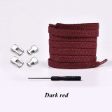 Elastic Cross buckle ShoeLaces New 1 Second Quick No Tie Shoe laces Kids Adult Unisex Sneakers Shoelace Lazy Laces Strings