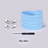 Elastic Cross buckle ShoeLaces New 1 Second Quick No Tie Shoe laces Kids Adult Unisex Sneakers Shoelace Lazy Laces Strings
