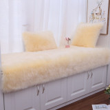 Thicken Non-Slip Rugs Long Plush Carpet for Bedroom Bay Window Solid Winter Warm Carpets for Living Room Area Rugs Mats 13 Sizes