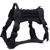 Flight Jacket Pet Dog Harness K9 Working Pet Dog Collar Vest Dog Leash Lead Training Running For Medium Large Dogs
