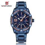 NAVIFORCE Luxury Brand Mens Sport Watch Gold Full Steel Quartz Watches Men Date Waterproof Military Clock Man relogio masculino NAVIFORCE Luxury Brand Mens Sport Watch Gold Full Steel Quartz Watches Men Date Waterproof Military Clock Man relogio masculino