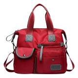 Waterproof Nylon Mummy Handbags Baby Diaper Bag Maternity Nappy Bags Travel Shoulder Bag Portable Handbag for Mom Bolsa Feminina