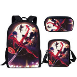Jackherelook Girls School Bags Cartoon Ladybug Girl Print Primary Children Backpack School Women Rucksack Plecak Mochila Escolar
