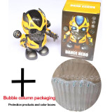 Dance Iron Man Action Figure Toy LED Flashlight with Sound Avengers Iron Man Hero Electronic Toy