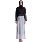 Lace Abayas For Women Islamic Clothing Hijab Flowers Embroidery Muslim Maxi Dress Bangladesh Kaftan Dubai Turkey Long Robe 2019