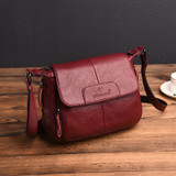 Chu JJ High Quality Genuine Leather Women's Handbags Simple Shoulder CrossBody Bags Lady Messenger Bags Women Bolsas Feminina