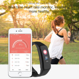 Lerbyee C1Plus Smart Bracelet Color Screen Blood Pressure Fitness Tracker Heart Rate Monitor Smart Band Sport for Android IOS