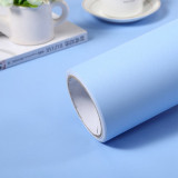 3M/5M Matt Solid Color Wallpaper Roll Furniture Cabinet Renovation Stickers Living Room Bedroom Vinyl Self Adhesive Wall Decor