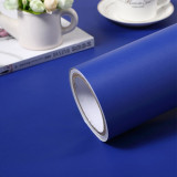 3M/5M Matt Solid Color Wallpaper Roll Furniture Cabinet Renovation Stickers Living Room Bedroom Vinyl Self Adhesive Wall Decor