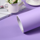 3M/5M Matt Solid Color Wallpaper Roll Furniture Cabinet Renovation Stickers Living Room Bedroom Vinyl Self Adhesive Wall Decor