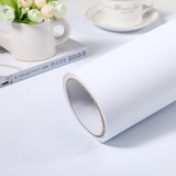 3M/5M Matt Solid Color Wallpaper Roll Furniture Cabinet Renovation Stickers Living Room Bedroom Vinyl Self Adhesive Wall Decor