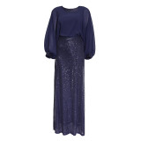 Sequin Abaya Dubai Turkish Muslim Dress Abayas Women Evening Party Dresses Kaftan Turkey Islamic Clothing Caftan Marocain