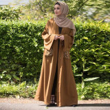 Pearl Abaya Turkish Kimono Hijab Muslim Dress Islamic Clothing Abayas For Women Robe Dubai Caftan Marocain Kaftan Djelaba Femme