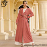 Eid Mubarak Robe Dubai Abaya Turkey Kimono Cardigan Hijab Muslim Dress Kaftan Abayas For Women Caftan Qatar Oman Islam Clothing