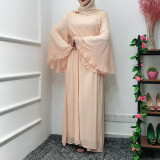 Summer Chifffon Abaya turkey Muslim Dress Abayas For Women Caftan Elbise Hijab Dress Robe Femme Ramadan Kaftan Islamic Clothing