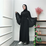 Summer Chifffon Abaya turkey Muslim Dress Abayas For Women Caftan Elbise Hijab Dress Robe Femme Ramadan Kaftan Islamic Clothing