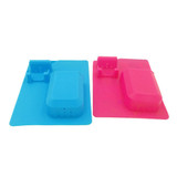 1PC toothbrush holder Toiletries Toothpaste Holder Bathroom Sets Suction Hooks Tooth Brush container candy color on sale