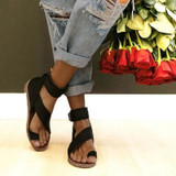 WENYUJH Comfy Slip On Sandals Elastic Textile Splicing Sandals Casual Beach Shoes Classics Non-slip Lightweight Sandal