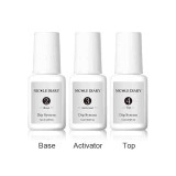 14/8/6/4pcs Dipping Nail Powder Kits Nude  Dip Nail Glitter Powder Luminous Matte Gradient  Pigment Dust Sequins