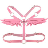 Harajuku Goth Sexy Women Leather Harness  Belts Bondage Adjust Cage Bra Lingerie  Waist Straps Suspenders Garter Belt Harajuku Goth Sexy Women Leather Harness  Belts Bondage Adjust Cage Bra Lingerie  Waist Straps Suspenders Garter Belt
