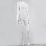 NewAsia Garden Black Rompers Womens Jumpsuit Cotton Casual Jumpsuits White Slim Fit Sexy Streetwear Overalls For Women 2020