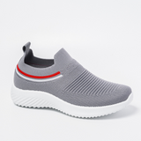 Summer Women Shoes Flying Woven Breathable Female Running Shoes Shoes Casual Sports Shoes Ladies Soft Bottom Mesh Mother Shoes