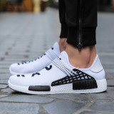 New women's and men's casual shoes couple sports shoes red large size running shoes fashion wear breathable mesh shoes
