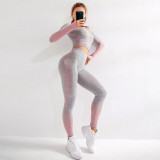 2 Piece Set Sportswear for Women Sports Fitness Leggings Workout Clothes for Women Sporty Tights Fitness Sport Pants