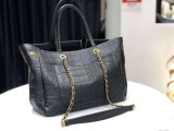 Kafunila genuine leather bags for women 2018 luxury handbags women bags designer crocodile real leather casual tote bags bolsa